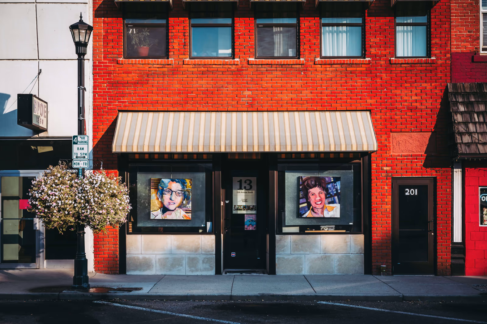A local agency office building