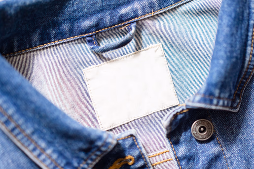 An apparel brand's label and identity